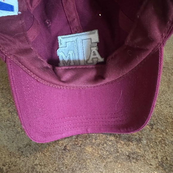 Texas A&M Aggies Hat Maroon Baseball Cap Russell Athletic Collegiate NCAA - Picture 8 of 10